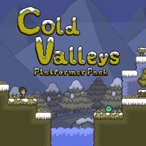 Cold Valleys – Winter Themed Platformer Asset Pack