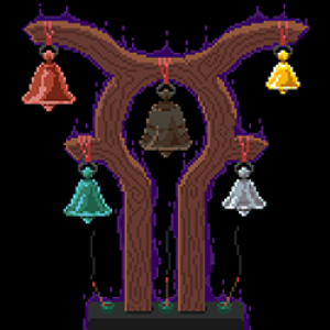 32×32 bells tile set