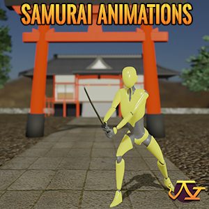 Samurai animations (Motion Cast#15 Vol.1)