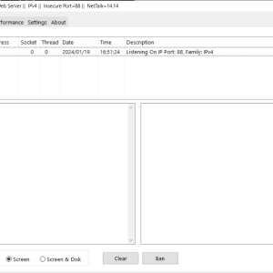 Simple Webserver for Godot projects