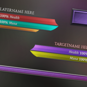PURPLE LAND - RPG & MMO - Game Interface