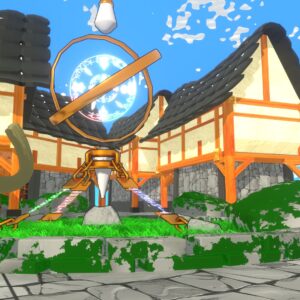 Toon Style Clock Monument