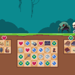 64×64 adventure characters with bonus monsters